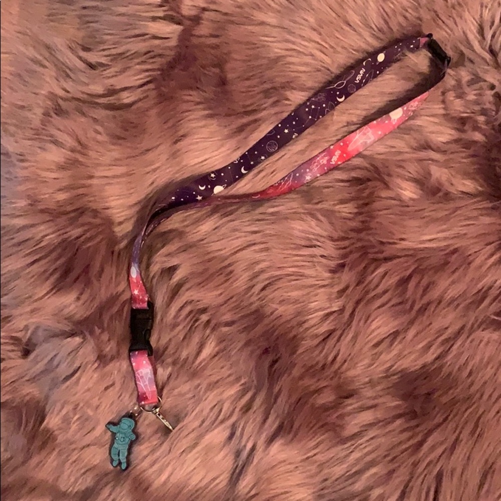 cute space lanyard